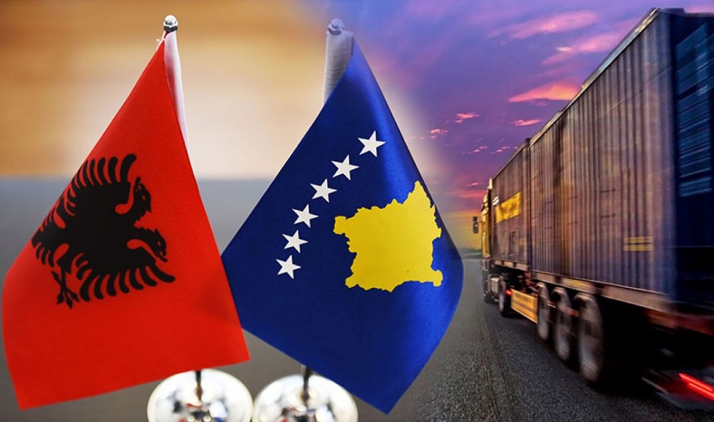 AKB: Shkembimet tregtare Kosove-Shqiperi thyen rekord, rreth 440 mln euro ne 2023